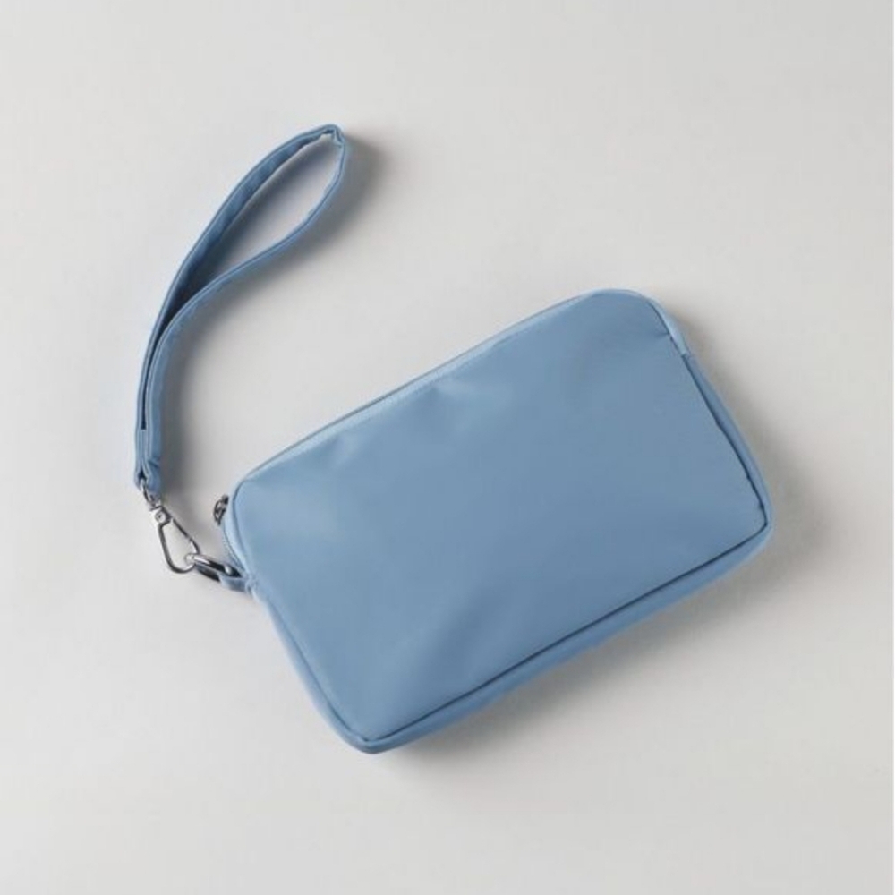 Dusty Blue Wristlet Clutch